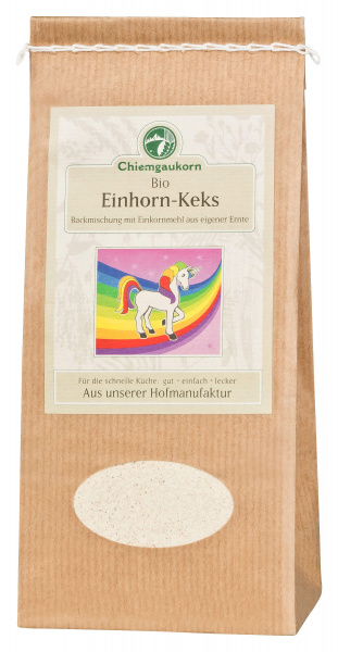 Einhorn-Keks, Backmischung ohne Ausstecher, bio