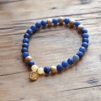The Spirit of OM Armband Sodalith XS/S