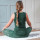 The Spirit of OM Yoga-Top Buddhi smaragd L