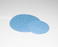 Filzuntersetzer-Vegan, 10 cm eisblau