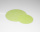 Filzuntersetzer-Vegan, 10 cm hellgrün