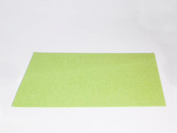 Tischset-Vegan 33 x 45 cm, 1 Stk. hellgrün