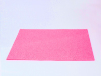 Tischset-Vegan 33 x 45 cm, 1 Stk. pink