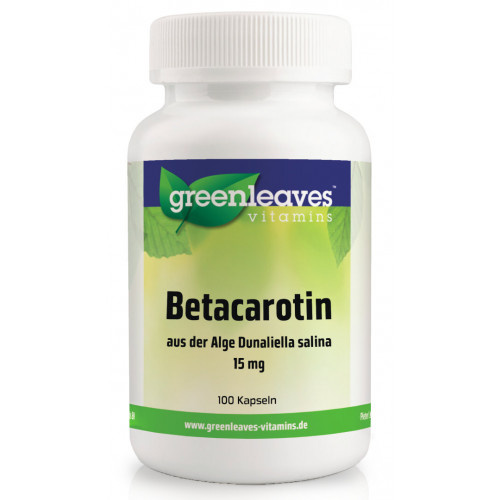 Betacarotin 15 mg, 100 Kapseln