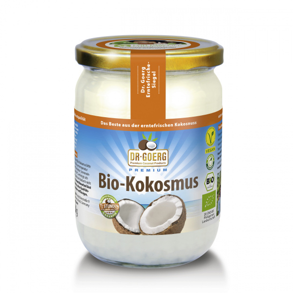 Premium Bio-Kokosmus, 500 ml, extra nativ