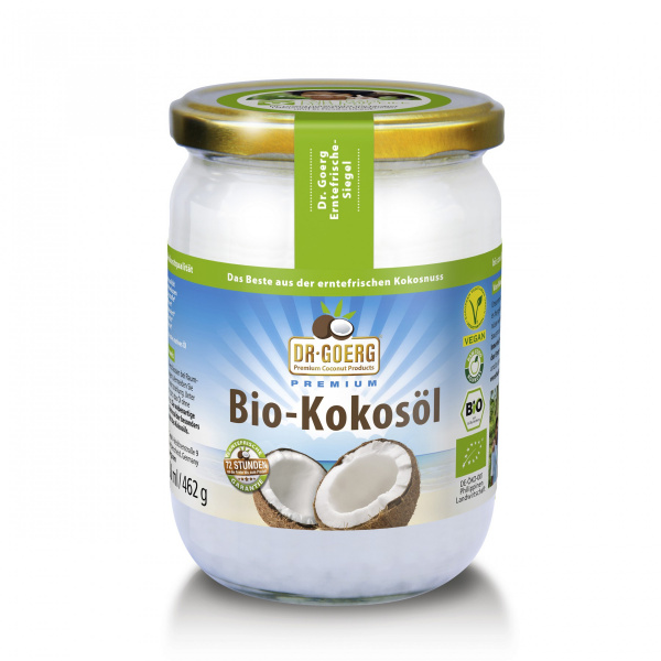 Premium Bio-Kokosöl, 500 ml, extra nativ