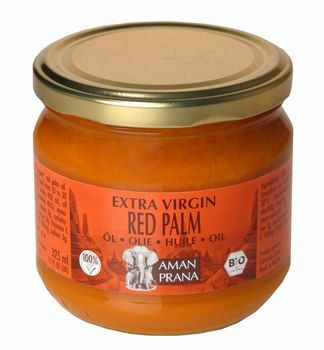 Rotes Palmöl 325 ml, bio und kaltgepresst