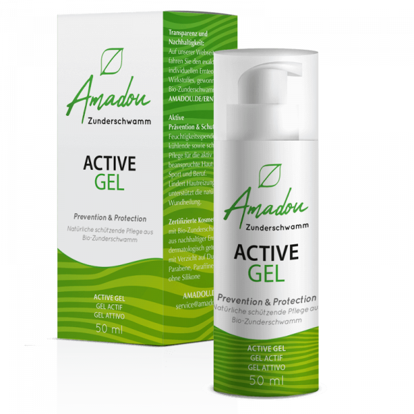 Amadou Active Gel, 50 ml - Zunderschwamm Kosmetik