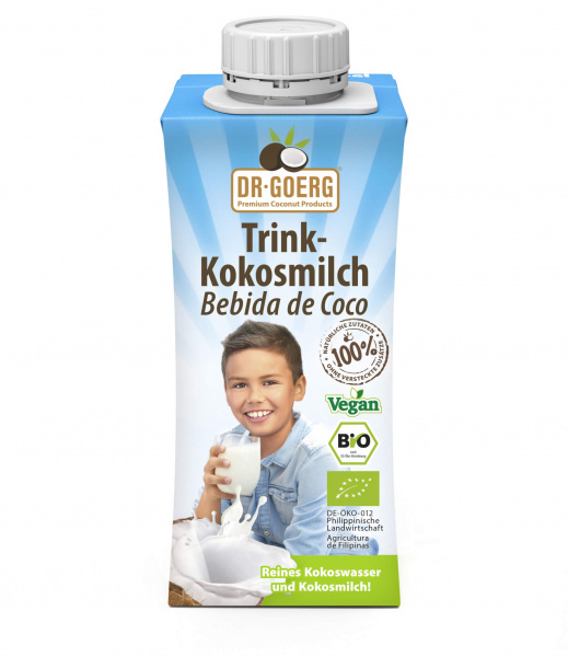 Bio Trinkkokosmilch Dr. Goerg "Premium" 200 ml