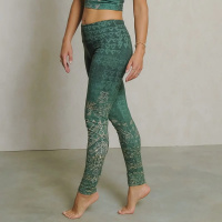 The Spirit of OM Yoga-Leggings Buddhi smaragd L