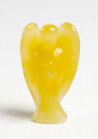 Engelchen aus Honigcalzit, ca. 3,5 cm