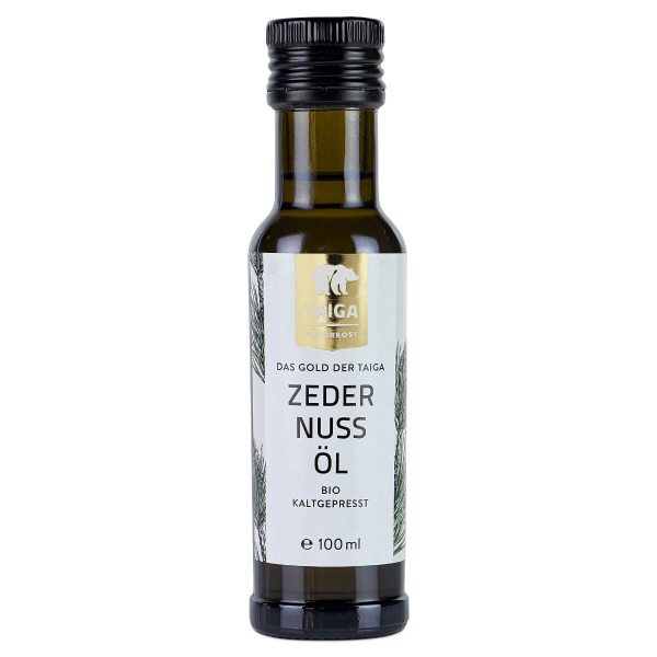 Zedernuss-Öl, bio, roh, 100 ml