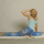 The Spirit of OM Yoga-Leggings Blue Spirit XS