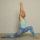 The Spirit of OM Yoga-Leggings Blue Spirit L