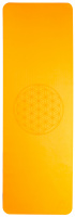 Yogamatte TPE ecofriendly - orange/grau 6mm zweischichtig...