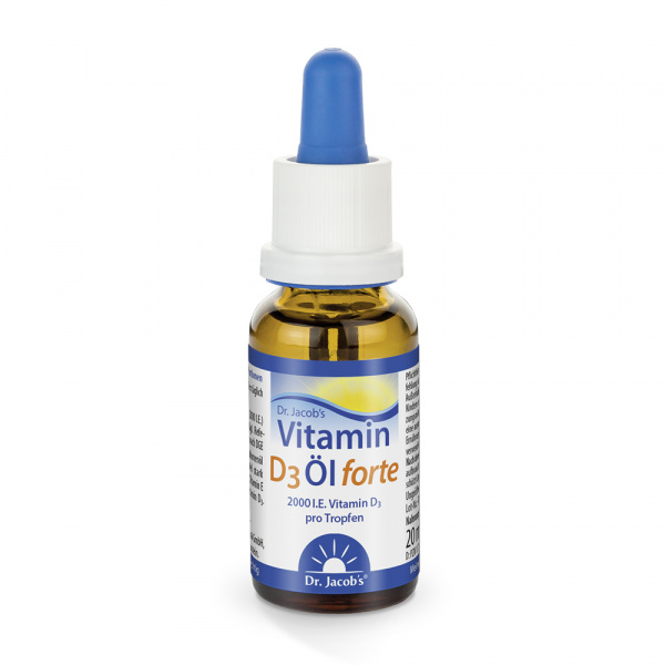 Dr. Jacobs Vitamin D3 Öl forte 20 ml